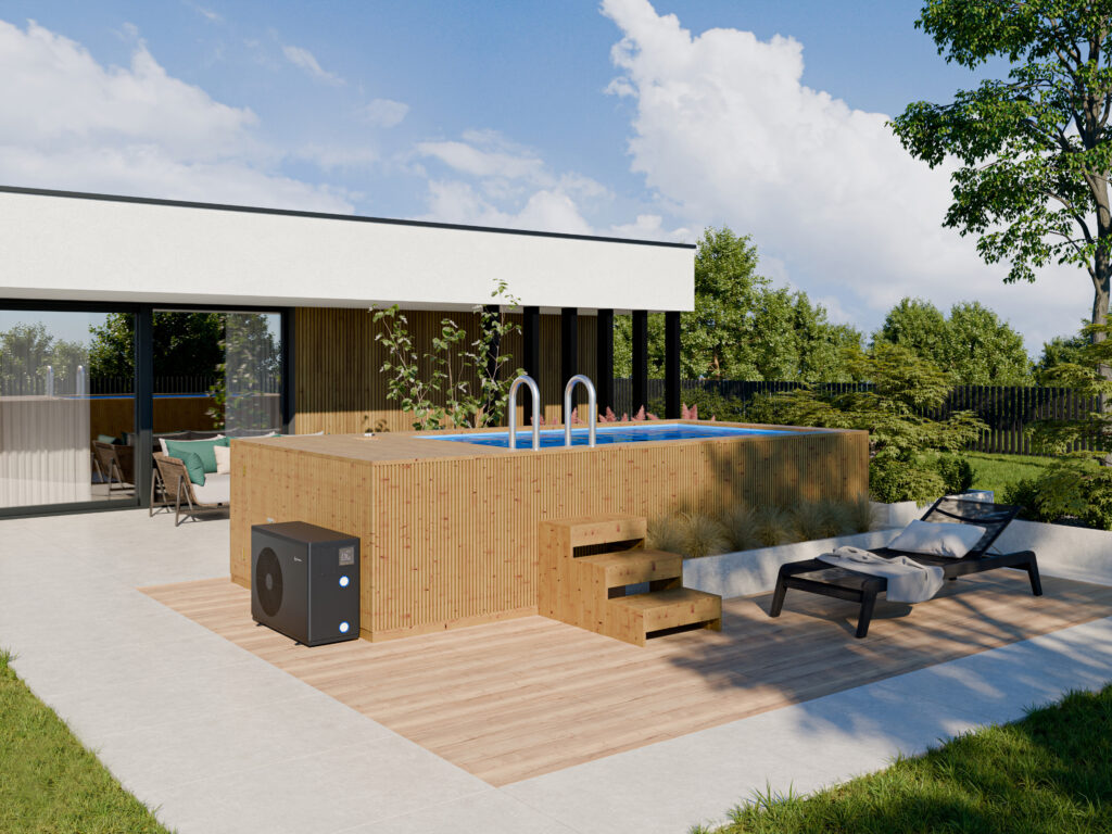 Basen Premium SPA z jacuzzi 485 x 235 cm